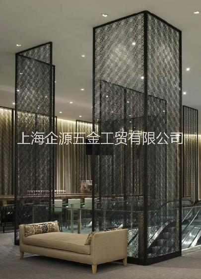 上海市屏风隔断厂家金属装饰屏风隔断订做生产