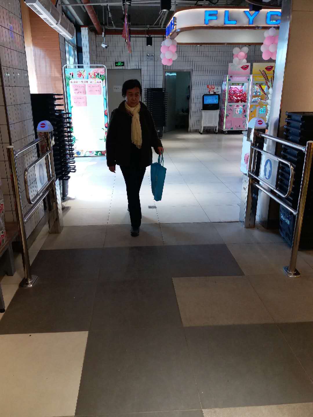 金石伟达超市自动感应门图片