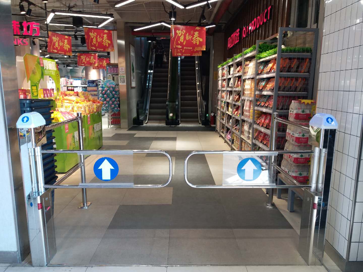 北京专业销售超市单向门十年生产经批发