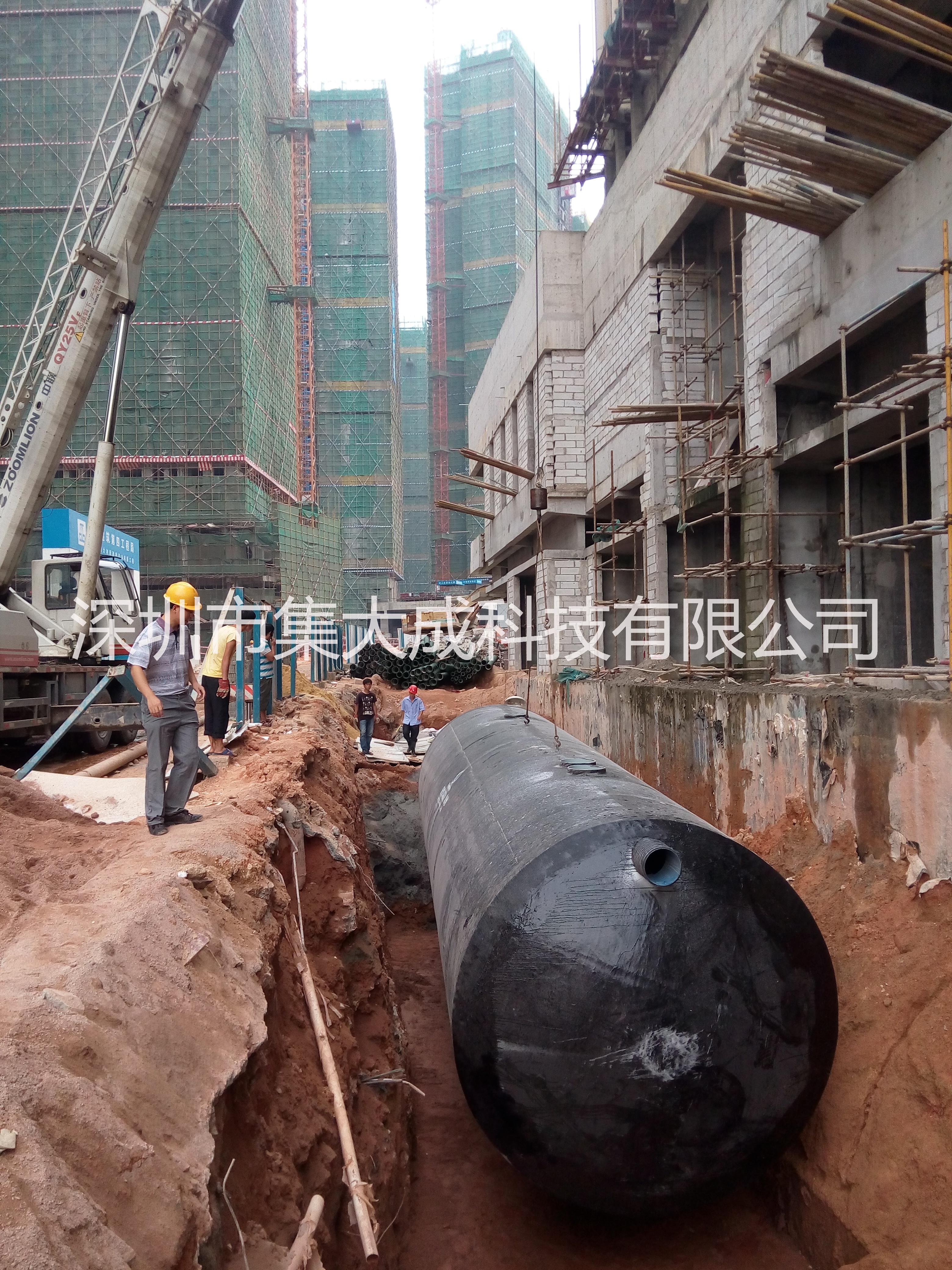 雨水搜集系统雨水搜集系统广东厂家直供玻璃钢罐体