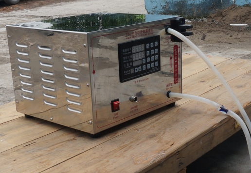 磁力泵新型双头液体灌装机 高粘度液体定量灌装机 沃发牌促销