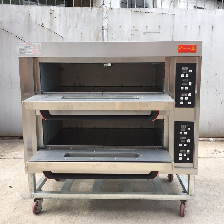 SK-622千麦智能电子版两层四盘电烤箱商用 大型烘焙设备 工厂直销