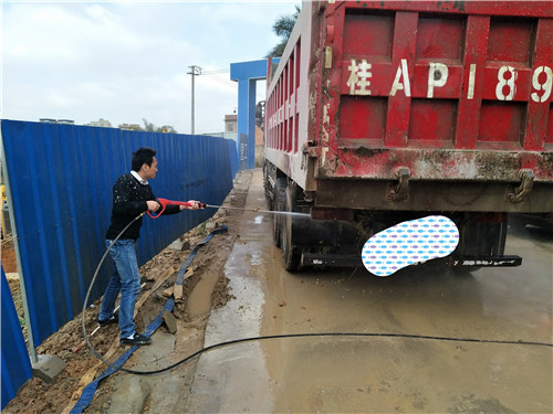 桂林市冲洗泥头车用高压清洗机代理商 桂林市泥头车高压清洗机