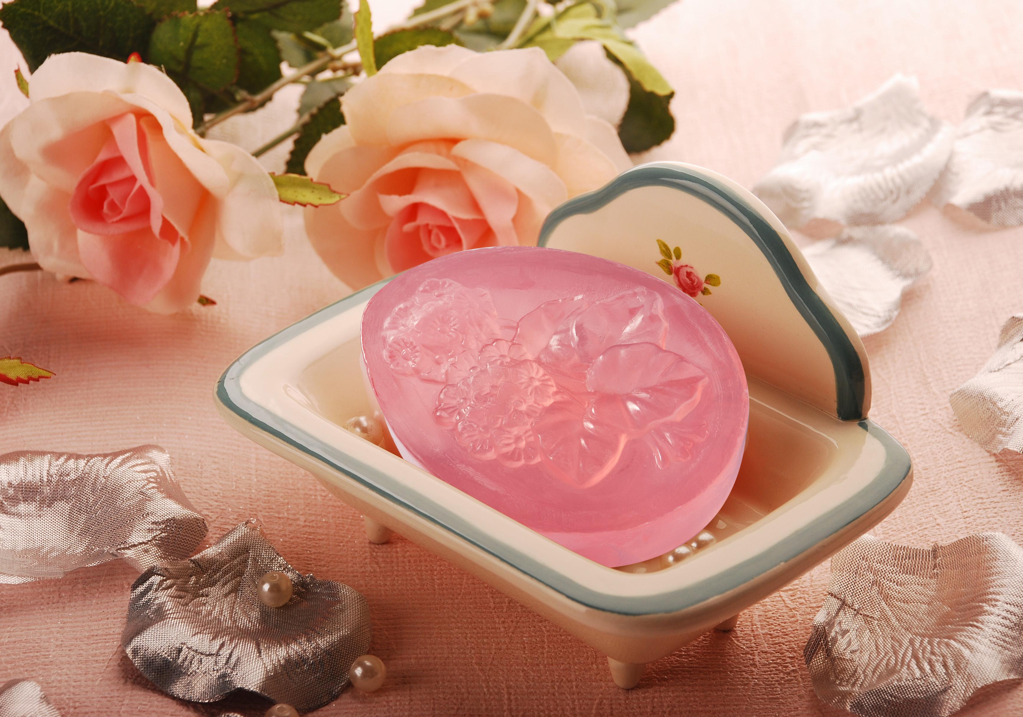 玫瑰精油皂加工定制厂家图片
