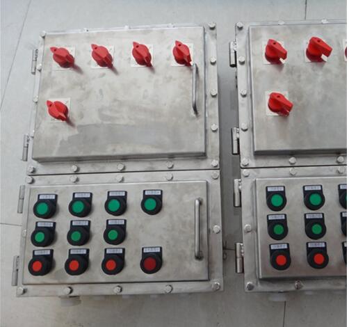 一控一防爆电机控制箱生产厂家，防爆按钮控制箱 广西防爆电机控制箱规格图片