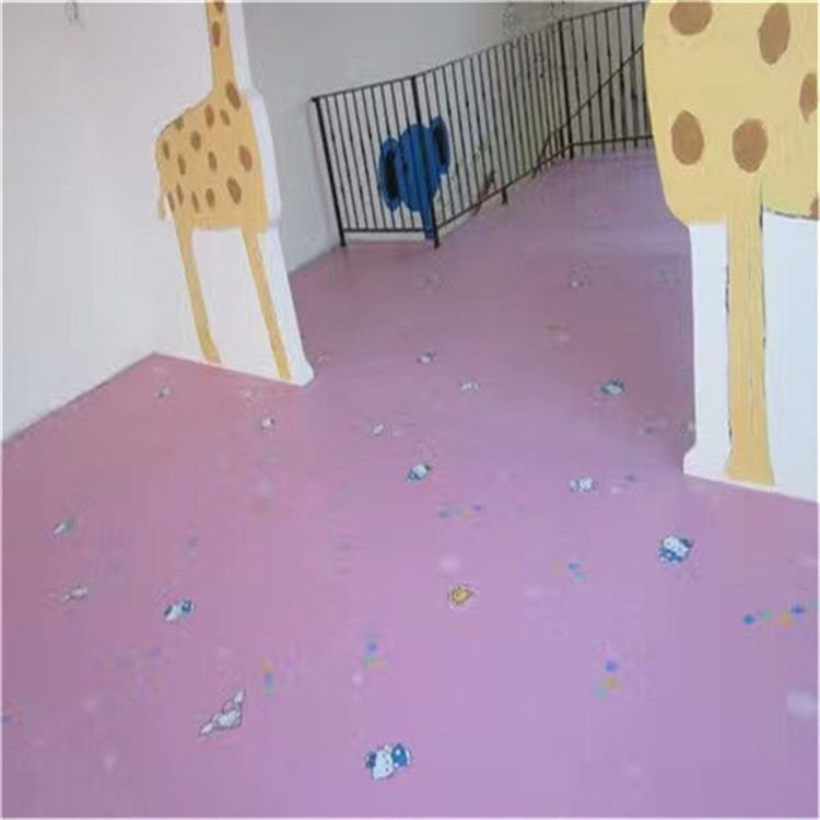 幼儿园塑胶地板批发 幼儿园pvc地板安装 pvc幼儿园地板