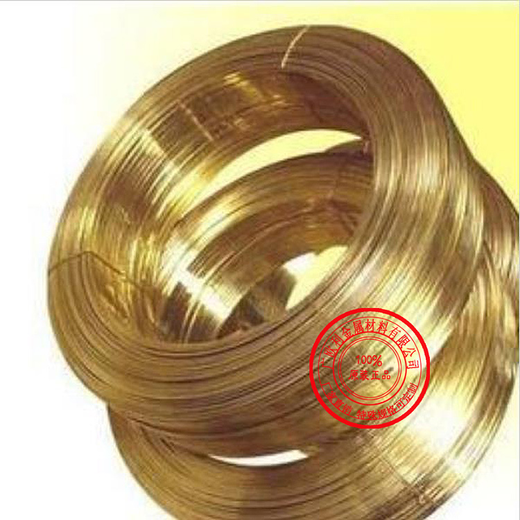 厂家直销优质可切割H62黄铜线 直径0.3~10mm硬态半硬 软态H62黄铜线 无铅高纯度H62黄铜线