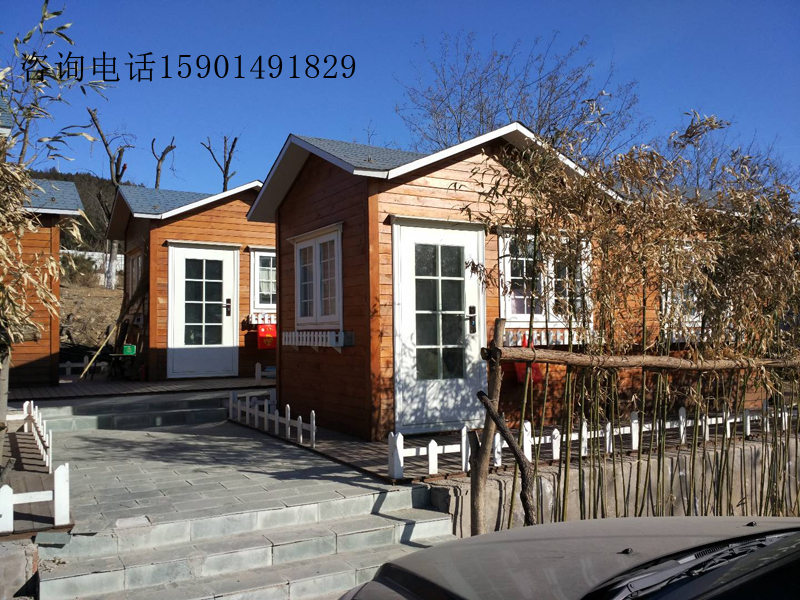 北京木屋别墅 成品木屋 小型木屋能住人的房子防腐木房