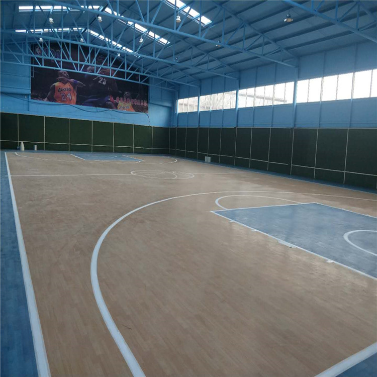 室外塑胶篮球场 一个塑胶篮球场多少钱 蓝球场塑胶