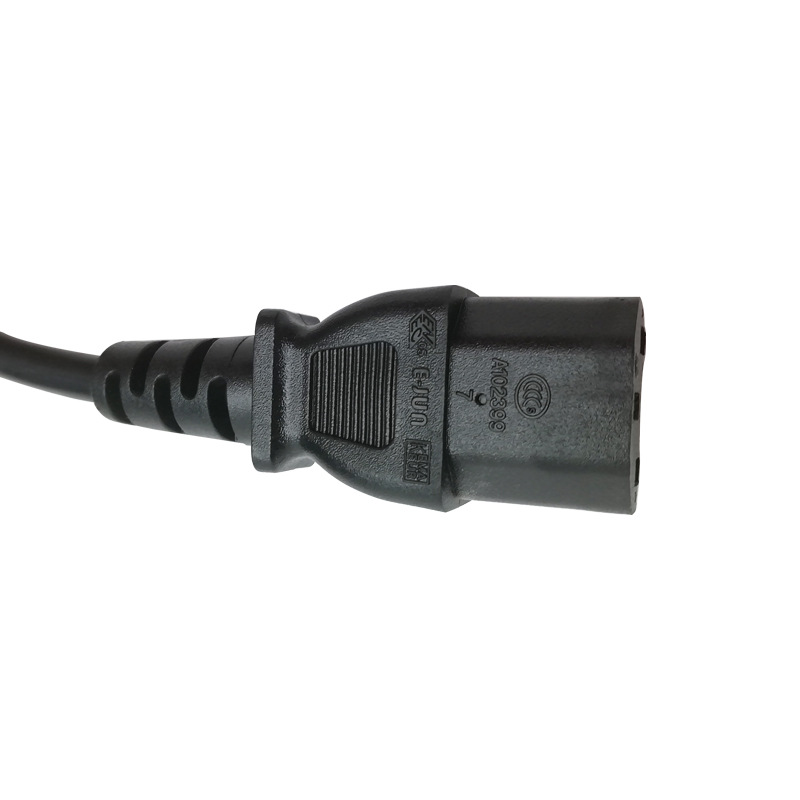 欧规三插电源线 VDE欧盟3*0.75mm²品字尾家用设备电源线支持定制