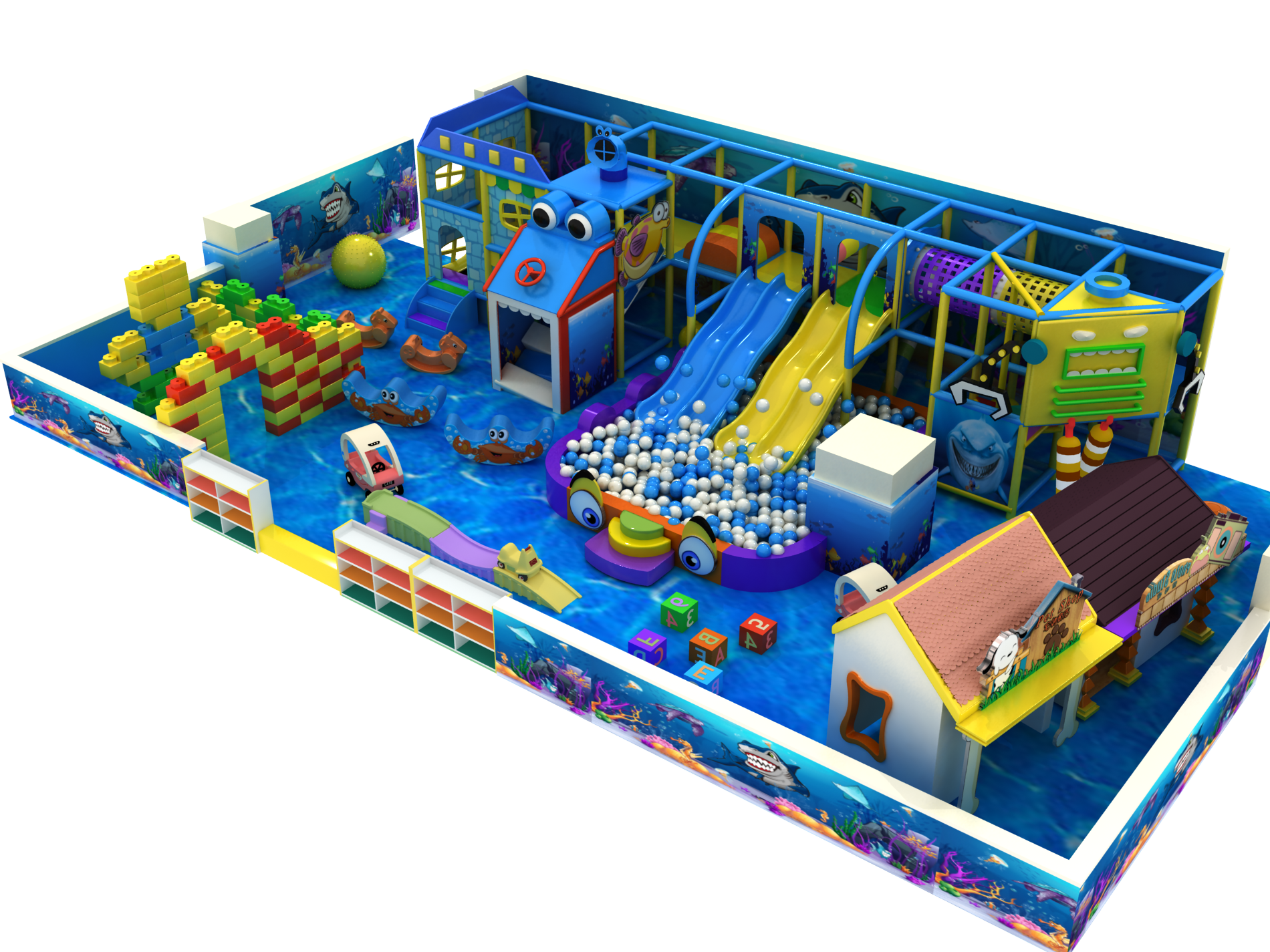 淘气堡游乐场设备儿童游乐场设备乐园设备游乐场大型玩具室内小型 室内淘气堡