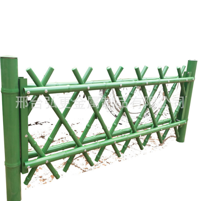 不锈钢围栏厂家直供不锈钢围栏花园篱笆庭院围栏金属竹子竹子围栏栅栏