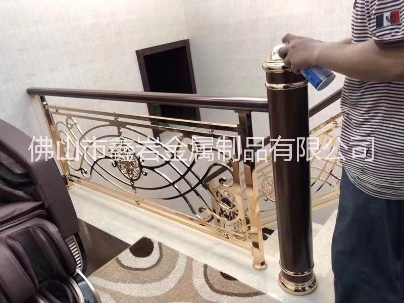 铜楼梯包测量安装厂家_广东别墅铜