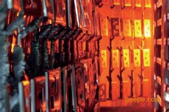 高红外连续式粉末固化炉图片