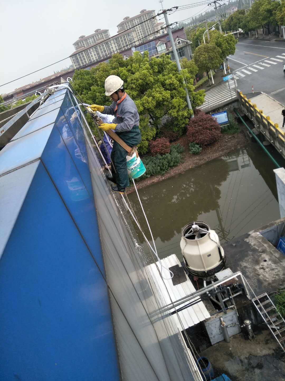 上海高空清洗 物业保洁图片