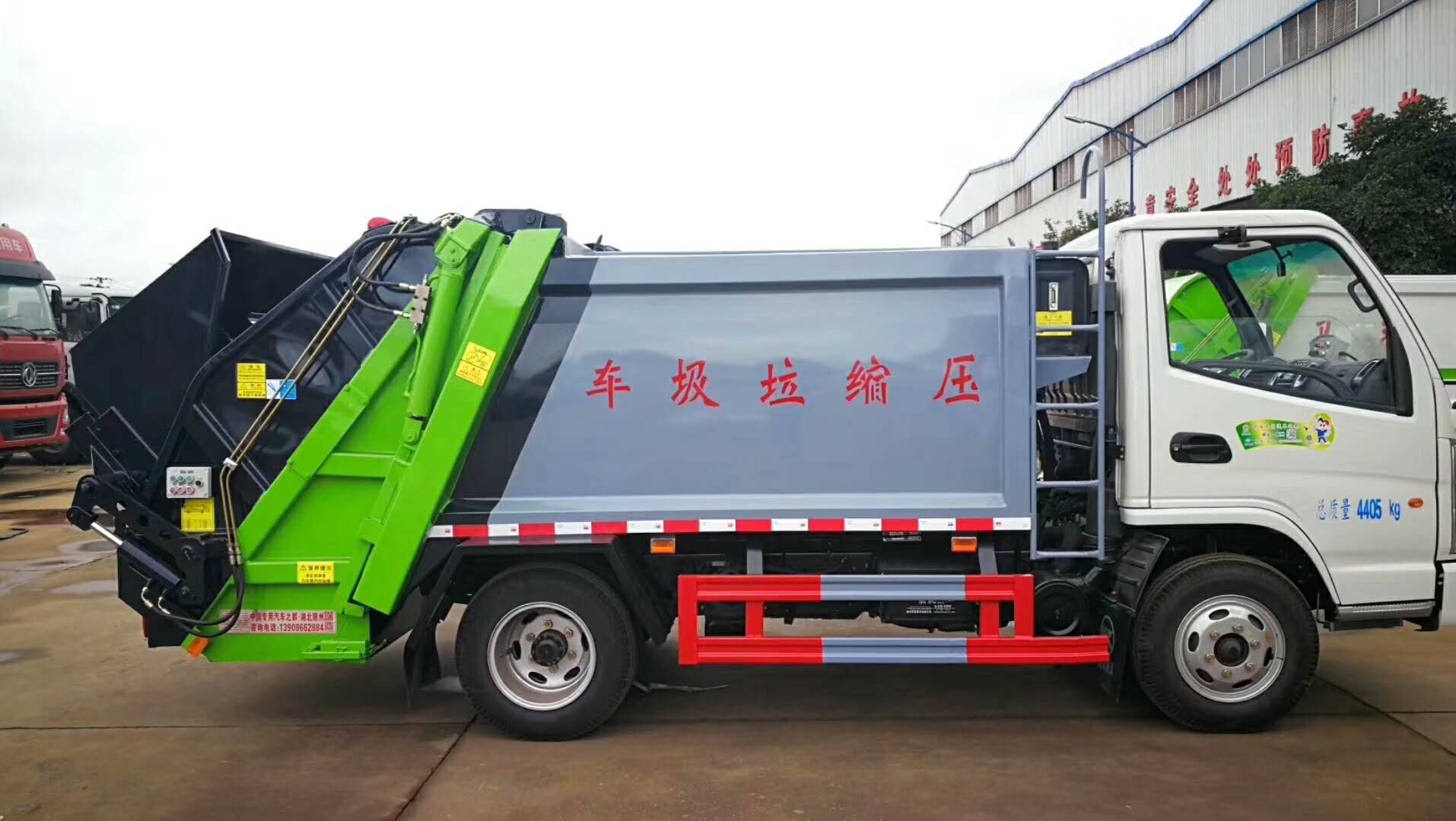 压缩式垃圾车-发往美丽重庆的4方凯马压缩式垃圾车准备试车-随州专用汽车厂家2019年 最 新价格火热促销中