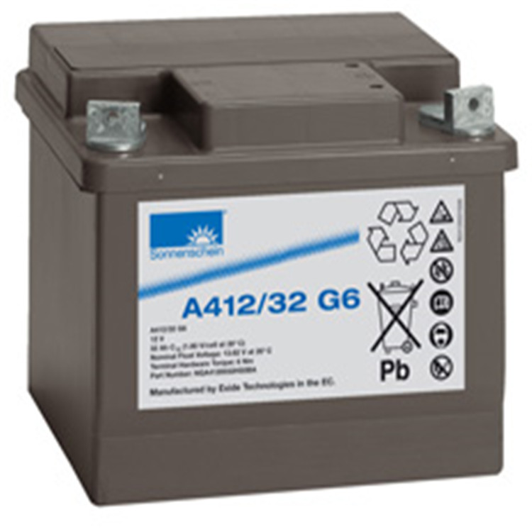 德国阳光蓄电池A412/32G6胶体蓄电池12V32A免维护蓄电池