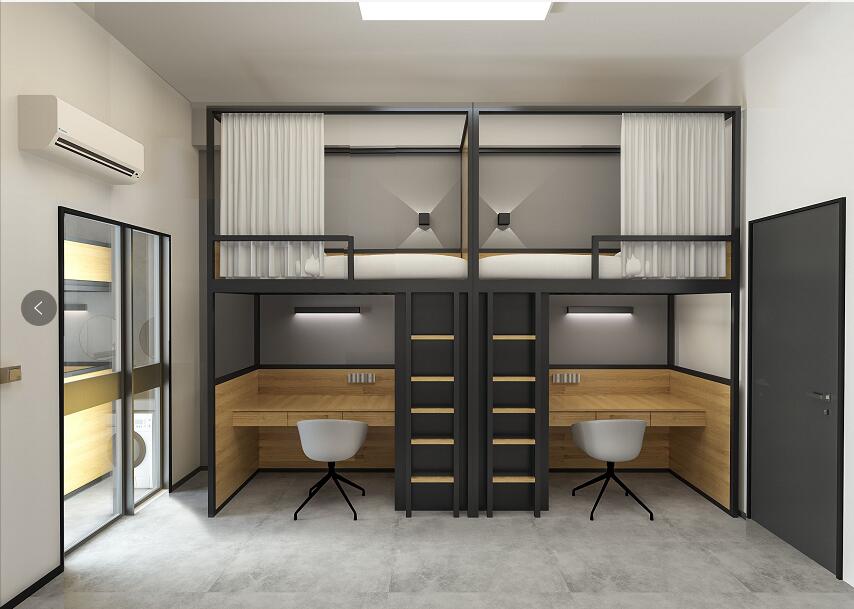 厂家直销各式公寓 床、双层床、单层床，款式新颖时尚，欢迎定制