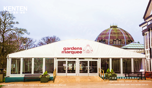 大型花园篷房Gardens Marquee 30M弧顶篷图片