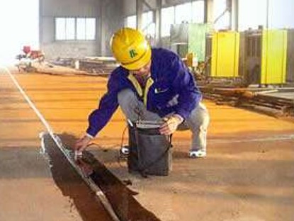 钢结构检测鉴定进行焊缝探伤检测，湖北黄石承揽