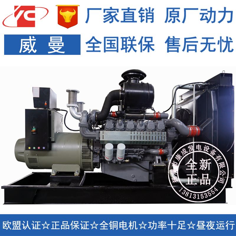 厂家直销中美合资D22A3威曼400KW柴油发电机组图片