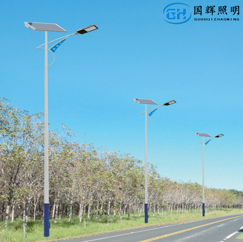 太阳能路灯 4米5米6米8米30Wled 太阳能路灯锂电池