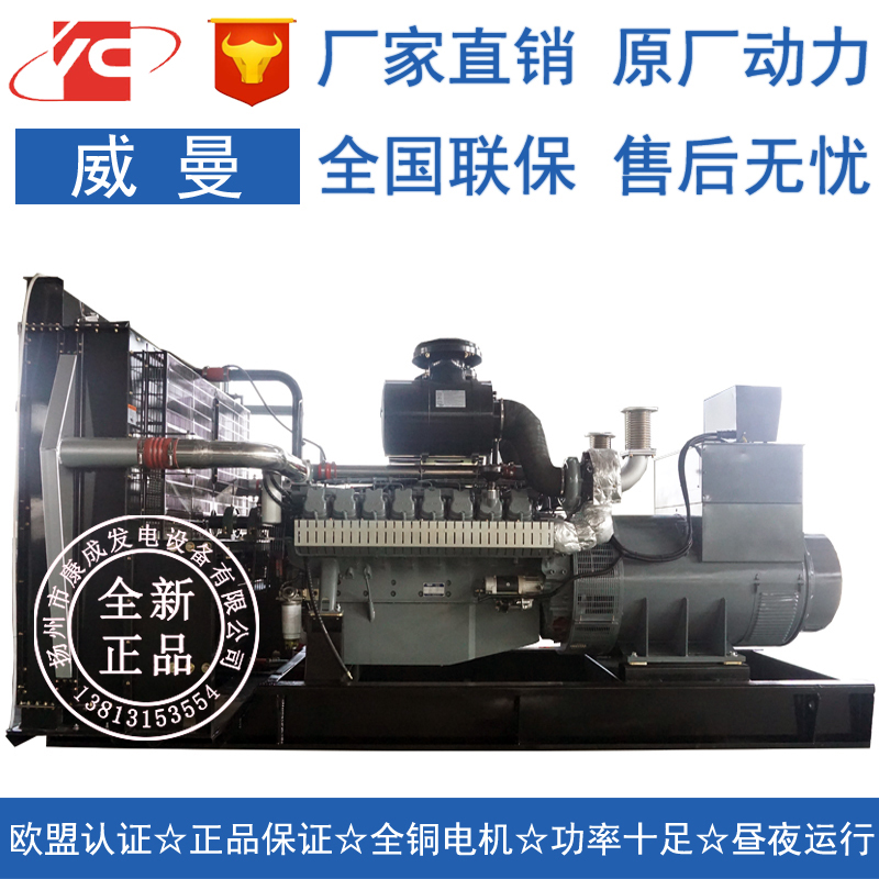 厂家直销D30A威曼900KW柴油发电机组广东发电机图片