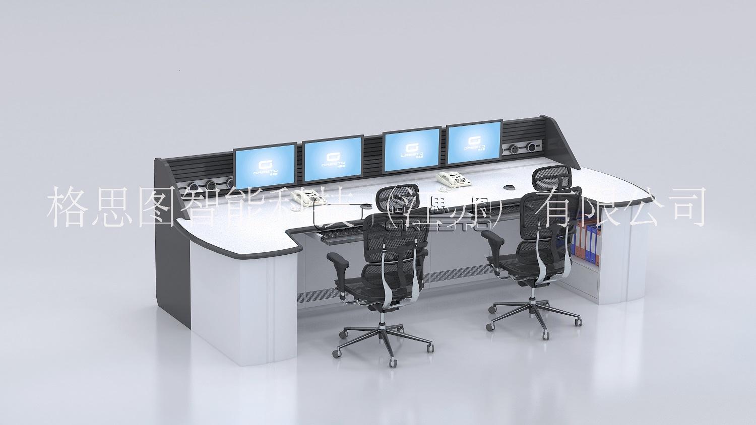 格思图SC-30控制台定制应急指挥中心工作席 工作台 会议台显控台定制专卖 工业铝型材