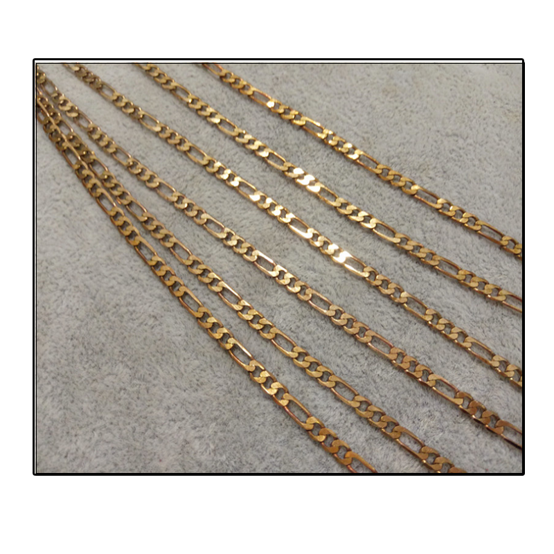 供应铜链条，铜磨链，铜O字链，铜龙虾扣，铜波珠链，铜蛇链等图片