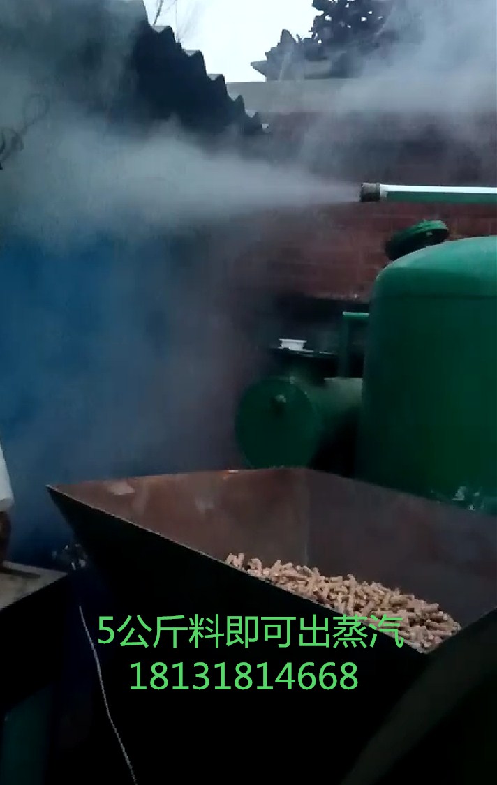烧生物质颗粒的锅炉图片