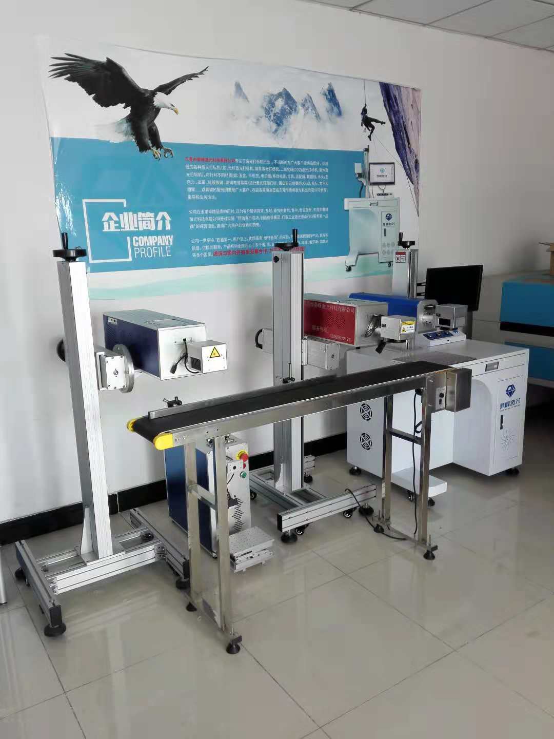 惠州鼎峰公司分体式模具激光打标机 不锈钢激光镭射机 五金制品激光刻字机