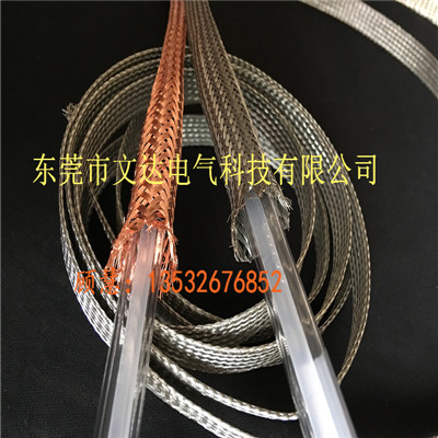 304蛇皮网电线防干扰编织网不锈钢编织线性能好