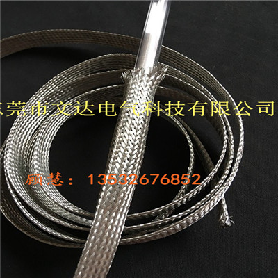 304蛇皮网电线防干扰编织网不锈钢编织线性能好