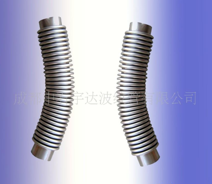 不锈钢金属波纹管 电力双臂钢带增强波纹管 波纹管三通厂家