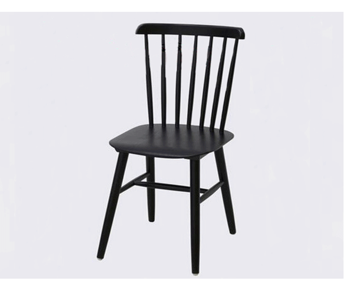达芬家具批发定制简约快餐桌椅 实木桌椅 水曲柳椅子 Y-8009塞娜椅:实木桌椅