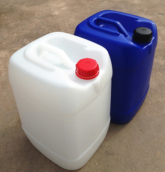 厂家批发25kg堆码塑料桶 25L蓝色闭口方形化工桶 加厚方桶  耐酸碱塑料桶 堆码桶 化工桶直销