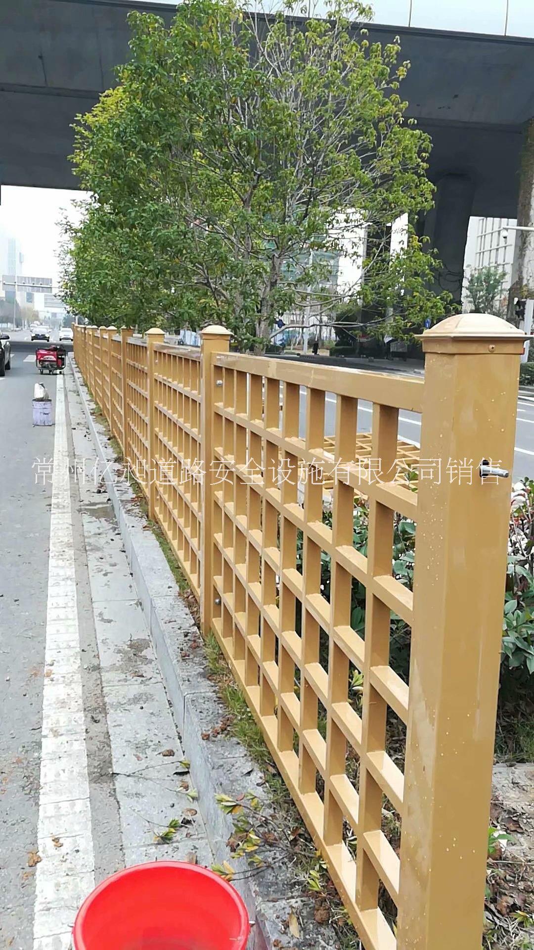 海南浙江宁波网格边缘道路护栏，定制各类市政花式道路护栏