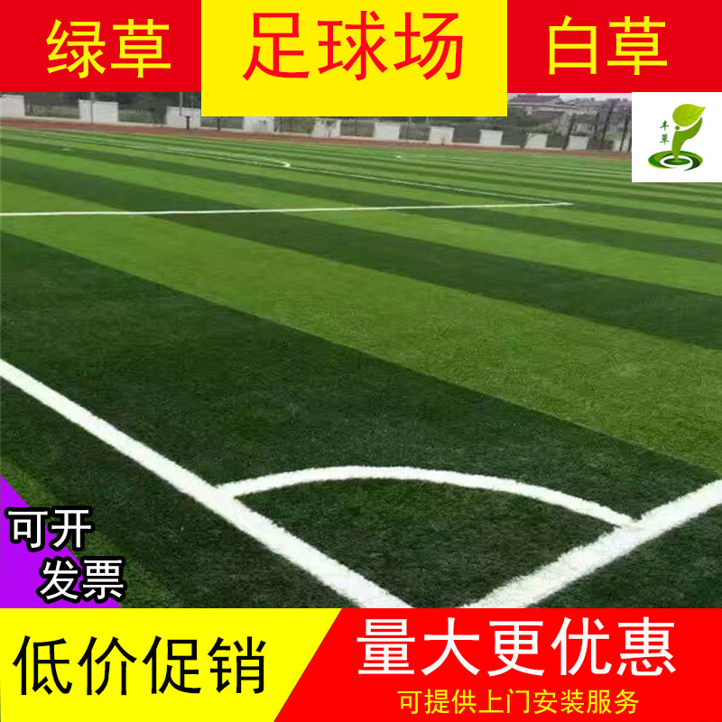 广州高档钻石型足球场仿真假草坪批发