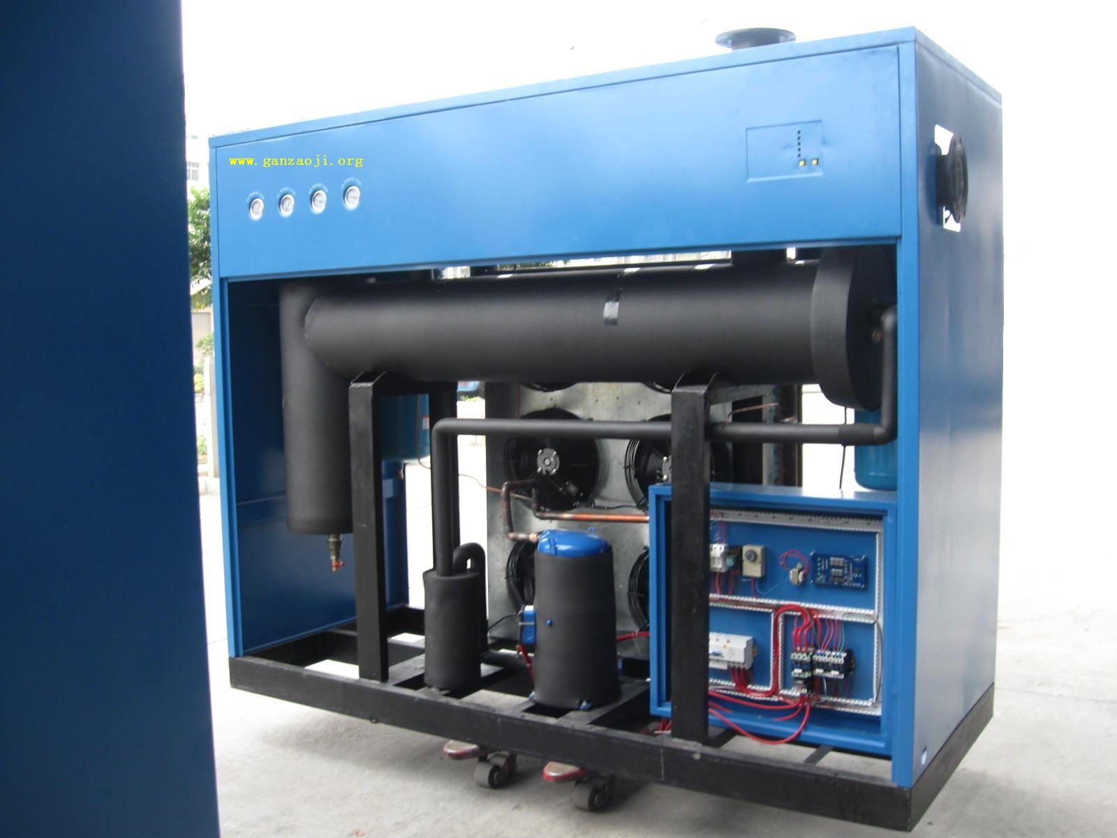 供应常州冷冻式空气干燥机 HAD-0.7HTF 汉粤高温风冷空气干燥机图片