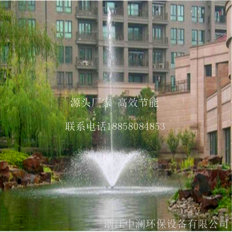 中澜ZL-CFA 中心水柱喷泉曝气机  景观喷泉曝气机