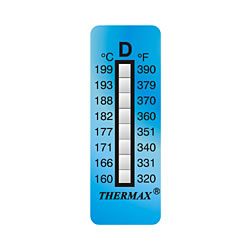 英国进口八格温度热敏试纸/测温纸/八格D热敏试纸/160℃- 199℃