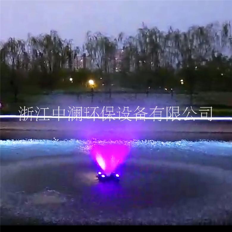 中澜ZL-FTA 浮水式喷泉曝气机 河道曝气机设备