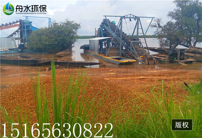 中国出口 中国出口挖沙抽沙淘金船 选矿设备