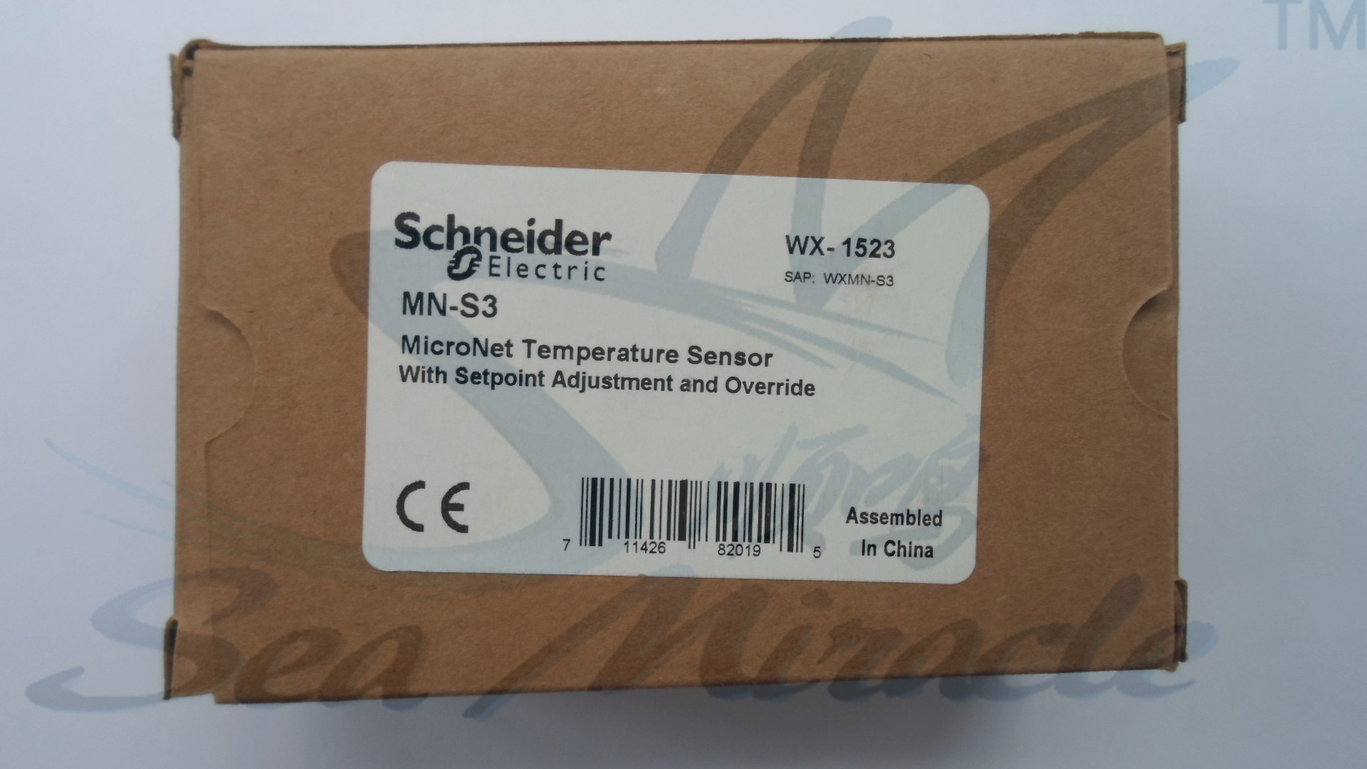 Schneider Electric/施耐德 MN-S3 墙面安装温度传感器