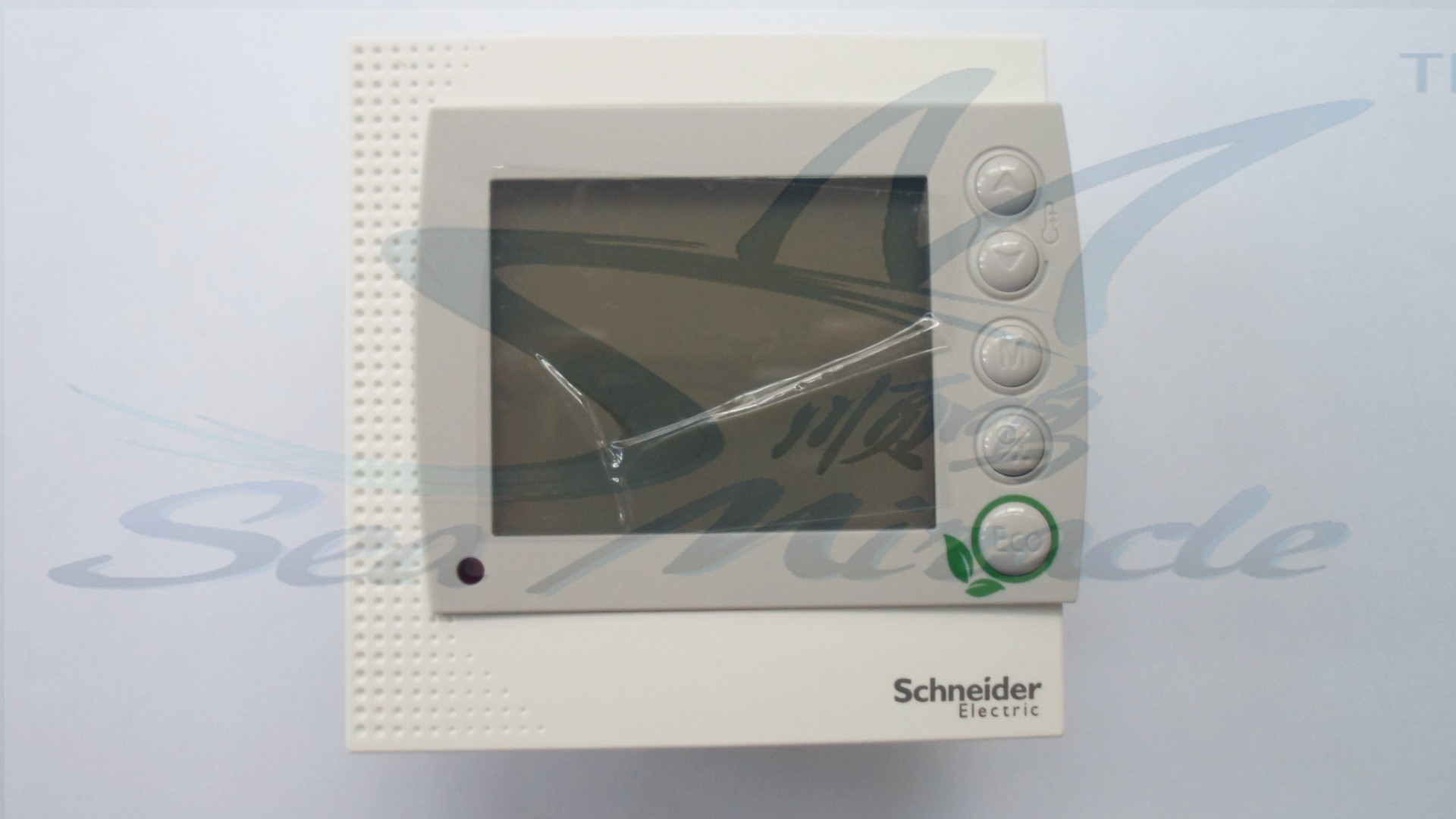 Schneider 施耐德TC303-3A4DLMS液晶数显风机盘管温控器遥控面板
