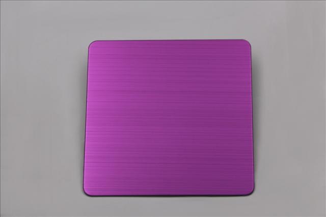 佛山直销不锈钢板拉丝粉红色 彩色不锈钢拉丝板 不锈钢拉丝板厂家