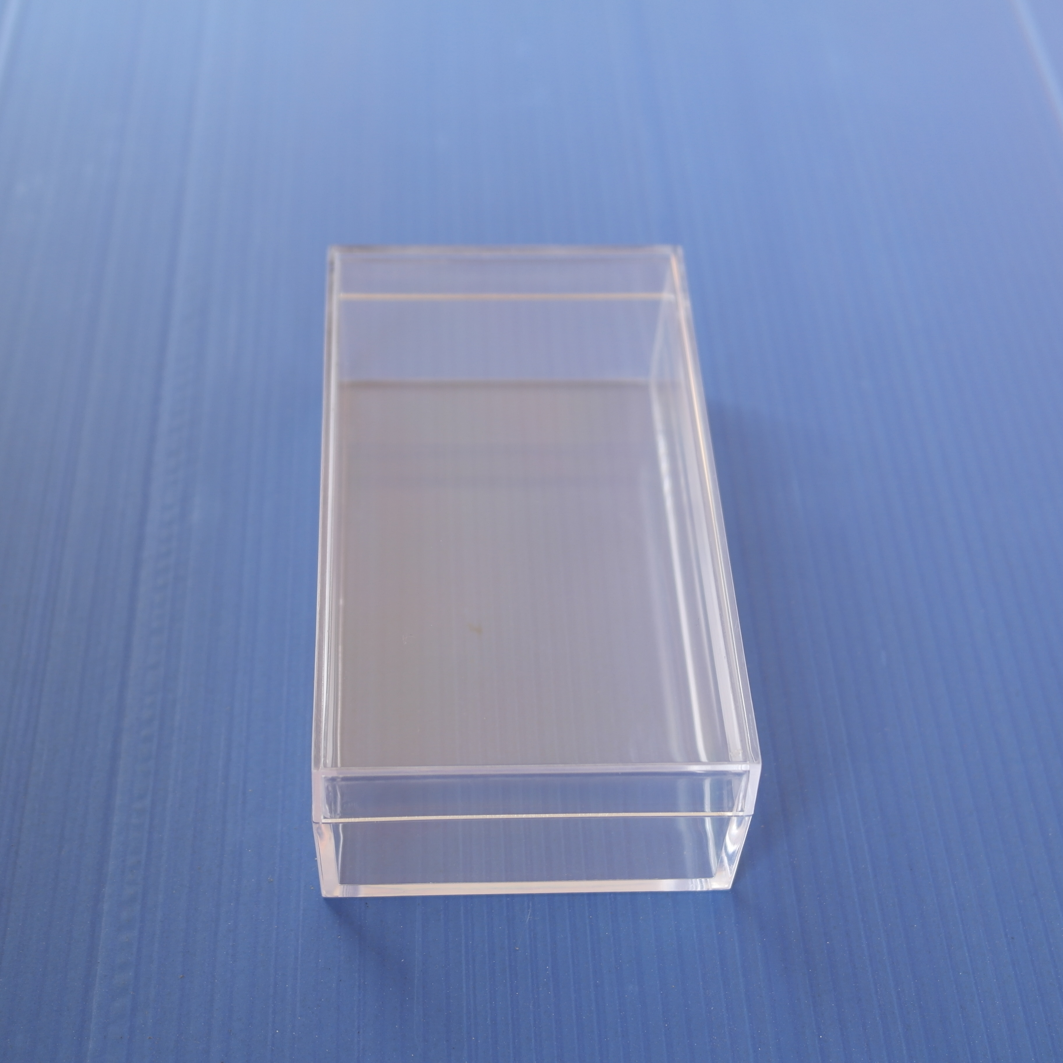 定制型 长方形水晶盒透明塑胶盒 包装收纳小盒子注塑盒厂家直销图片