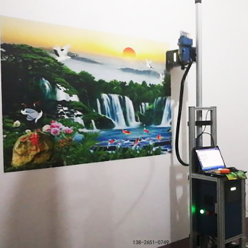 户外3D大型墙上绘画机全自动喷绘机背景墙高清墙绘机直销爆款