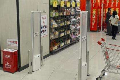 供应内蒙古声磁超市防盗器 购物中心商品防盗器图片
