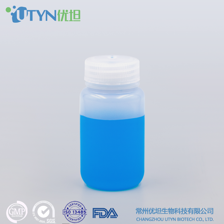 棕色HDPE塑料试剂瓶 半导体 液晶材料 OLED材料 125ml 低金属低颗粒 试剂瓶图片